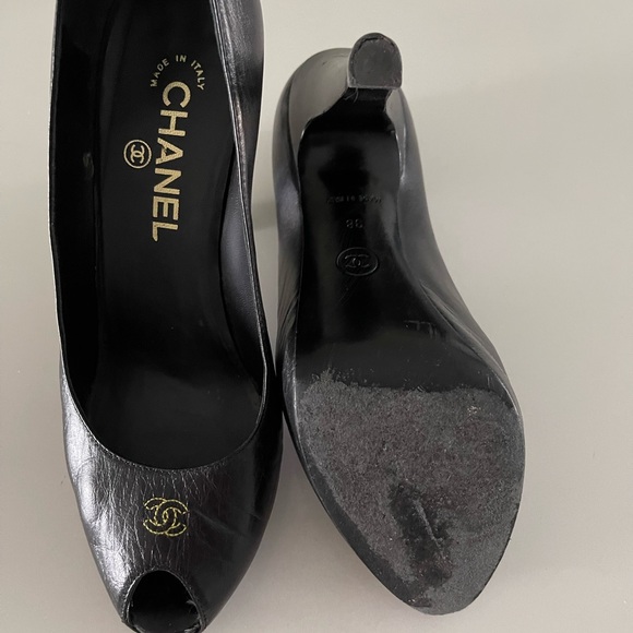 Chanel Black Heels - Picture 6 of 6